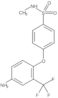 4-[4-Amino-2-(trifluoromethyl)phenoxy]-N-methylbenzenesulfonamide