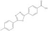 4-[5-(4-Methylphenyl)-1,3,4-oxadiazol-2-yl]benzoic acid