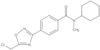 4-[5-(Chloromethyl)-1,2,4-oxadiazol-3-yl]-N-cyclohexyl-N-methylbenzamide