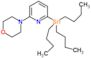 4-[6-(tributylstannanyl)pyridin-2-yl]morpholine