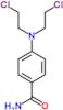4-[bis(2-chloroethyl)amino]benzamide