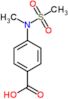 4-[methyl(methylsulfonyl)amino]benzoic acid