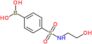 [4-(2-hydroxyethylsulfamoyl)phenyl]boronic acid