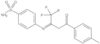 4-[[3-(4-Metilfenil)-3-oxo-1-(trifluorometil)propilideno]amino]benzenossulfonamida