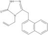 2,4-Dihydro-5-(1-naphthalenylmethyl)-4-(2-propen-1-yl)-3H-1,2,4-triazole-3-thione