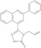 2,4-Dihydro-5-(2-phenyl-4-quinolinyl)-4-(2-propen-1-yl)-3H-1,2,4-triazole-3-thione