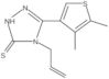 5-(4,5-Dimethyl-3-thienyl)-2,4-dihydro-4-(2-propen-1-yl)-3H-1,2,4-triazole-3-thione