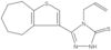 2,4-Dihydro-4-(2-propen-1-yl)-5-(5,6,7,8-tetrahydro-4H-cyclohepta[b]thien-3-yl)-3H-1,2,4-triazol...