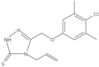 5-[(4-Chloro-3,5-dimethylphenoxy)methyl]-2,4-dihydro-4-(2-propen-1-yl)-3H-1,2,4-triazole-3-thione