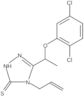 5-[1-(2,5-Dichlorophenoxy)ethyl]-2,4-dihydro-4-(2-propen-1-yl)-3H-1,2,4-triazole-3-thione