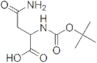 4-amino-2-[(tert-butoxycarbonyl)amino]-4-oxobutanoic acid