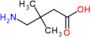 4-amino-3,3-dimethylbutanoic acid