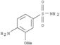 Benzenesulfonamide,4-amino-3-methoxy-
