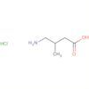 Butanoic acid, 4-amino-3-methyl-, hydrochloride