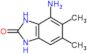 4-amino-5,6-dimethyl-1,3-dihydrobenzimidazol-2-one