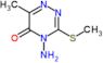 4-amino-6-methyl-3-(methylsulfanyl)-1,2,4-triazin-5(4H)-one