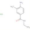 Benzamide, 4-amino-N-ethyl-3-methyl-, monohydrochloride