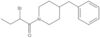 2-Bromo-1-[4-(phenylmethyl)-1-piperidinyl]-1-butanone