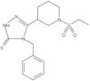 5-[1-(Ethylsulfonyl)-3-piperidinyl]-2,4-dihydro-4-(phenylmethyl)-3H-1,2,4-triazole-3-thione