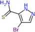 4-bromo-1H-pyrazole-5-carbothioamide