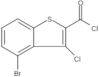 4-Bromo-3-chlorobenzo[b]thiophene-2-carbonyl chloride