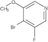 Pyridine, 4-bromo-3-fluoro-5-methoxy-