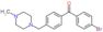 (4-bromophenyl)-[4-[(4-methylpiperazin-1-yl)methyl]phenyl]methanone