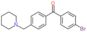 (4-bromophenyl)-[4-(1-piperidylmethyl)phenyl]methanone