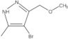 4-Bromo-3-(methoxymethyl)-5-methyl-1H-pyrazole