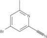 4-Bromo-6-methyl-2-pyridinecarbonitrile