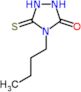 4-butyl-5-thioxo-1,2,4-triazolidin-3-one