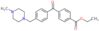 Ethyl 4-[4-[(4-methyl-1-piperazinyl)methyl]benzoyl]benzoate