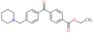 Ethyl 4-[4-(1-piperidinylmethyl)benzoyl]benzoate