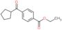 Ethyl 4-(cyclopentylcarbonyl)benzoate