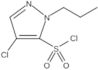 4-Chloro-1-propyl-1H-pyrazole-5-sulfonyl chloride