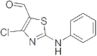 4-CHLORO-2-PHENYLAMINO-THIAZOLE-5-CARBALDEHYDE