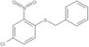 4-Chloro-2-nitro-1-[(phenylmethyl)thio]benzene