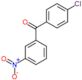 (4-chlorophenyl)(3-nitrophenyl)methanone