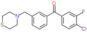 (4-chloro-3-fluoro-phenyl)-[3-(thiomorpholinomethyl)phenyl]methanone