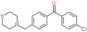 (4-chlorophenyl)-[4-(thiomorpholinomethyl)phenyl]methanone