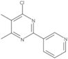 4-Chloro-5,6-dimethyl-2-(3-pyridinyl)pyrimidine