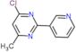 4-Chloro-6-methyl-2-(3-pyridinyl)pyrimidine