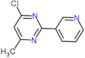 4-chloro-6-methyl-2-pyridin-3-ylpyrimidine