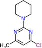 4-Chloro-6-methyl-2-(1-piperidinyl)pyrimidine