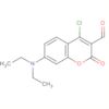 2H-1-Benzopyran-3-carboxaldehyde, 4-chloro-7-(diethylamino)-2-oxo-