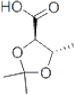 1,3-Dioxolane-4-carboxylicacid,2,2,5-trimethyl-,(4R-trans)-(9CI)