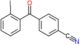 4-(2-iodobenzoyl)benzonitrile