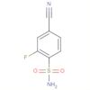 Benzenesulfonamide, 4-cyano-2-fluoro-