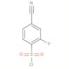 Benzenesulfonyl chloride, 4-cyano-2-fluoro-