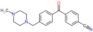 4-[4-[(4-methylpiperazin-1-yl)methyl]benzoyl]benzonitrile